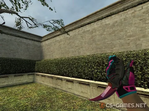 Модель ножа «Karambit | Градиент» для CSS v34