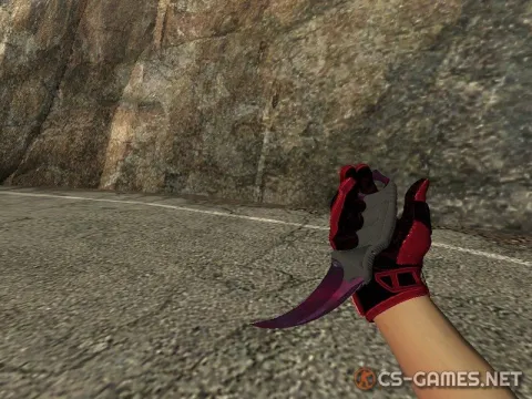 Модель ножа «Karambit | Waves fase 2» для CSS v34