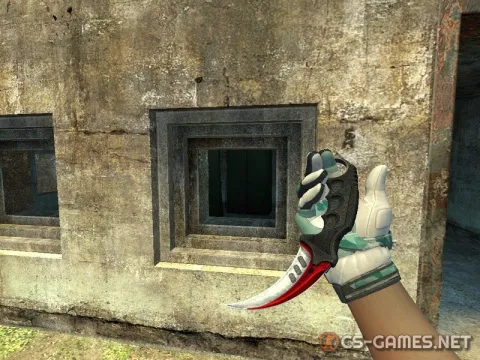 Модель ножа «Karambit | Autotronic» для CSS v34