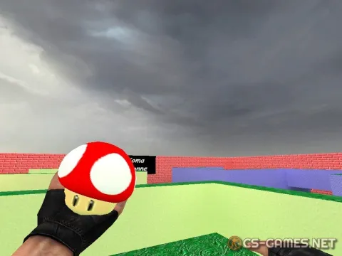 Модель гранаты «Mario Mushroom Grenade Pack» для CSS v34