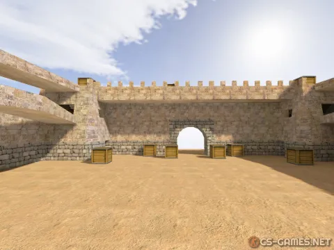 Карта «awp_fortress» для CS 1.6