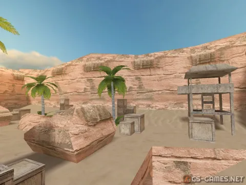 Карта «awp_battleground_desert» для CS 1.6