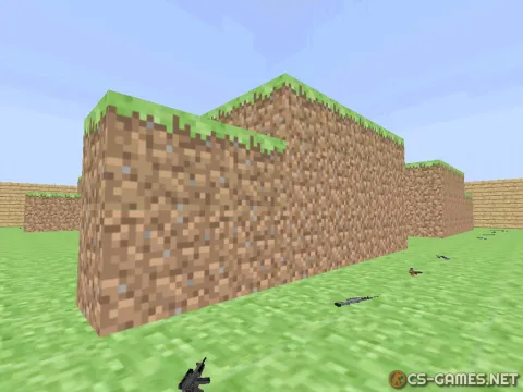 Карта fy_minecraftworld для CS 1.6