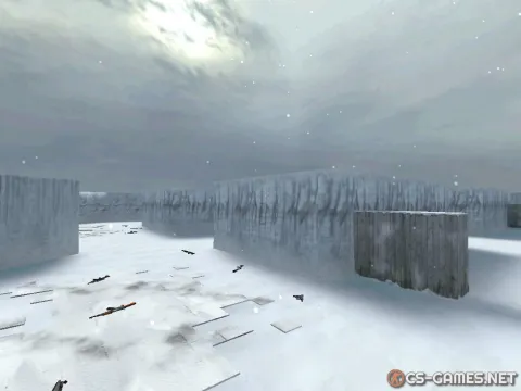 Карта fy_iceworld_hd для CS 1.6