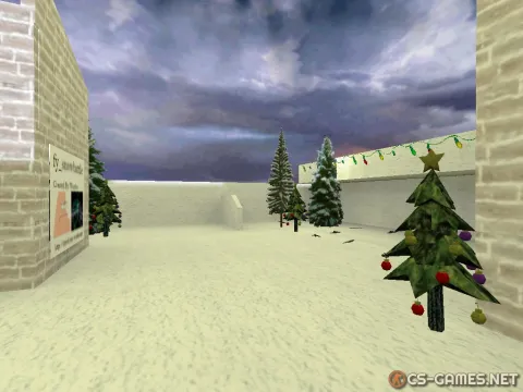 Карта fy_snowbattle_wumbo для CS 1.6