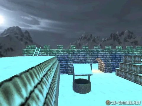 Карты mp5_snowcastle_v2 для CS 1.6