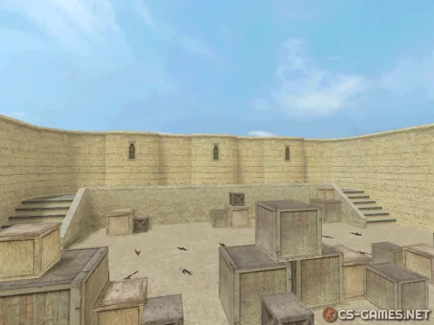 Карта fy_dust17 для CS 1.6
