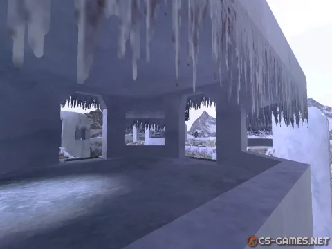 Карта war3dm_snow для CS 1.6