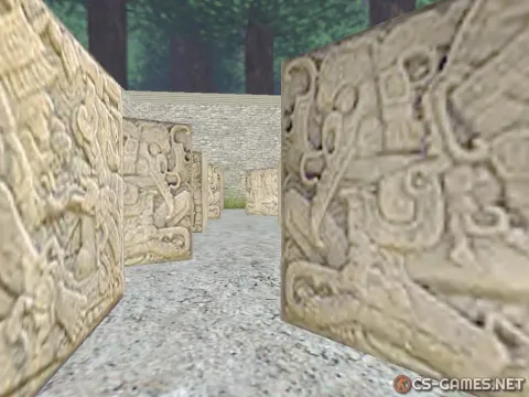Карта shot_aztec_close_v2 для CS 1.6