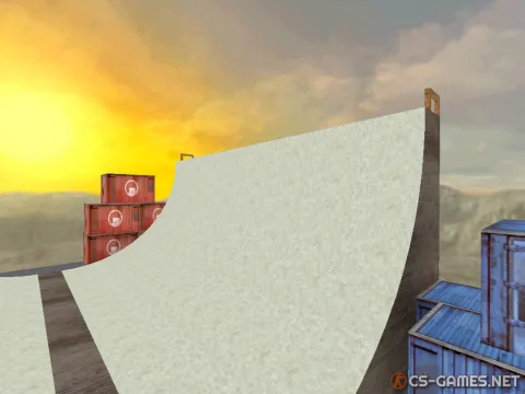 Карта fy_halfpipe_fastheadshot для КС 1.6