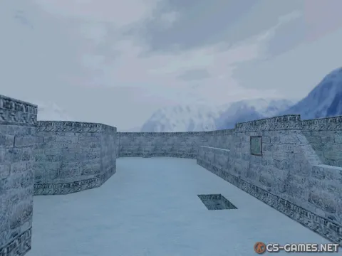 Карта gg_snowpool для КС 1.6