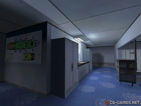 Карта «de_747» для CS 1.6
