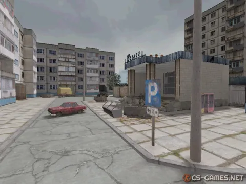 Карта de_pripyat для КС 1.6