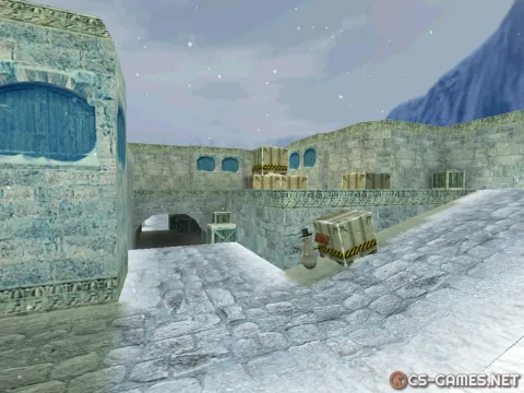 Карта de_dust2_newyear для CS 1.6