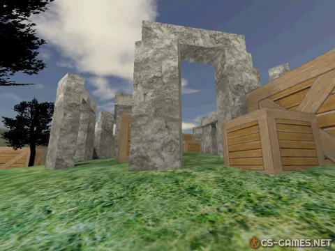 Карта gg_stonehenge в CS 1.6