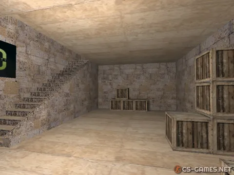 Карта gg_dusty_identity для Counter-Strike 1.6