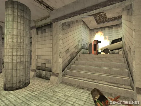 Карта gg_subway для Counter-Strike 1.6