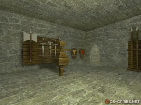 Карта «de_17b_castle_v1» для CS 1.6
