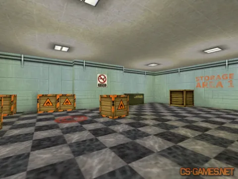 Карта de_arcticbase для Counter-Strike 1.6
