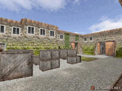 Карта de_caste для CS 1.6
