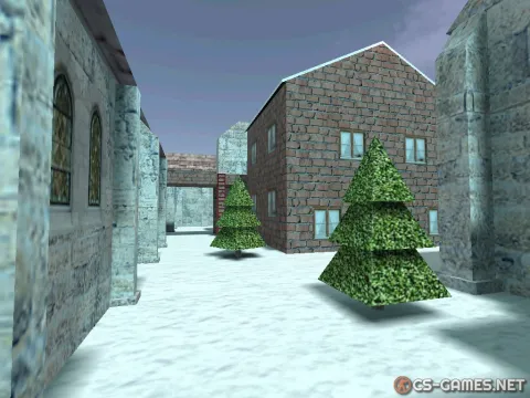 Карта de_december для CS 1.6