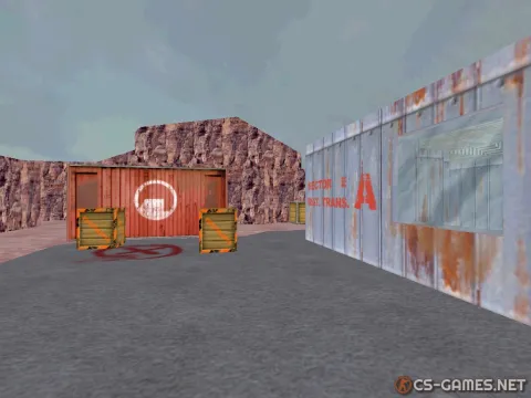 Карта de_nivel для CS 1.6