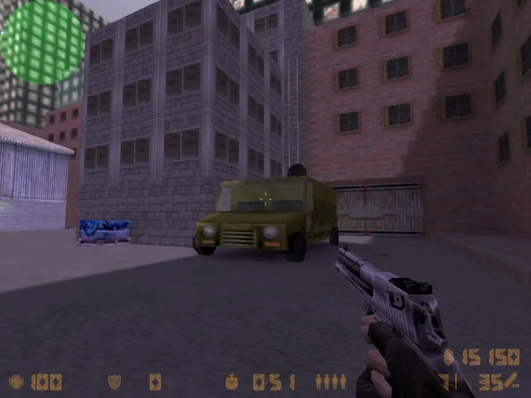 Стрельба из Deagle в CS 1.6