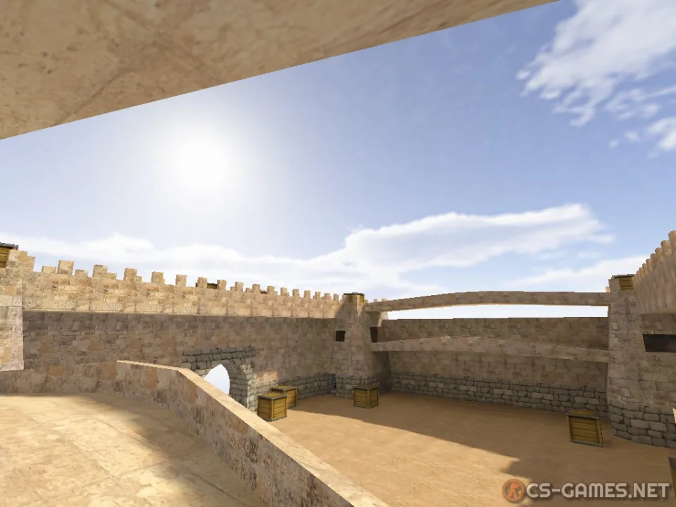 Карта «awp_fortress» для CS 1.6