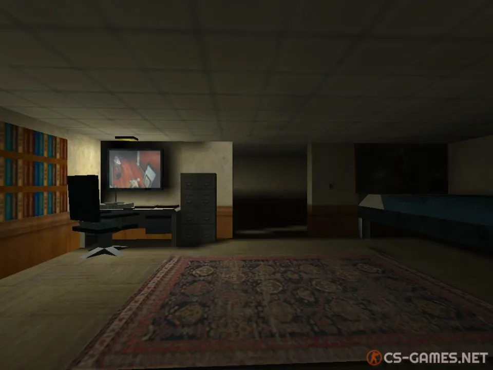 Карта cs_mansion_evil для КС 1.6