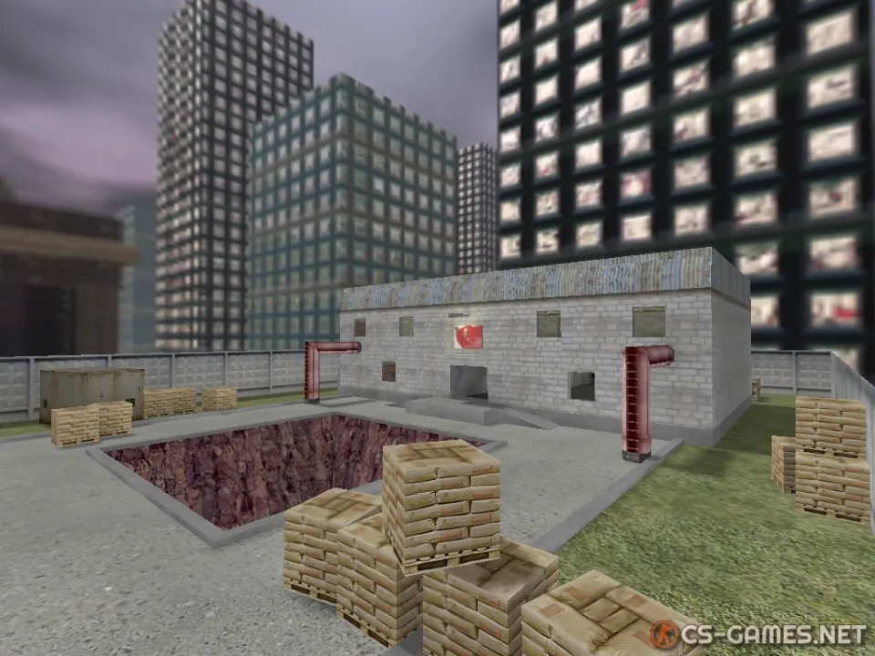 Карта cs_bassein для КС 1.6