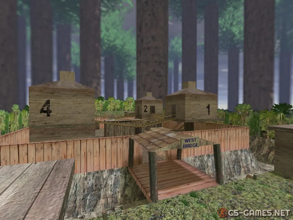 Карта tag_airsoftfort для КС 1.6