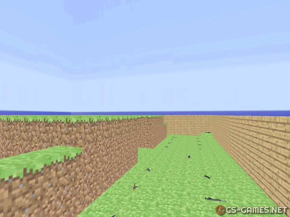 Карта fy_minecraftworld для КС 1.6