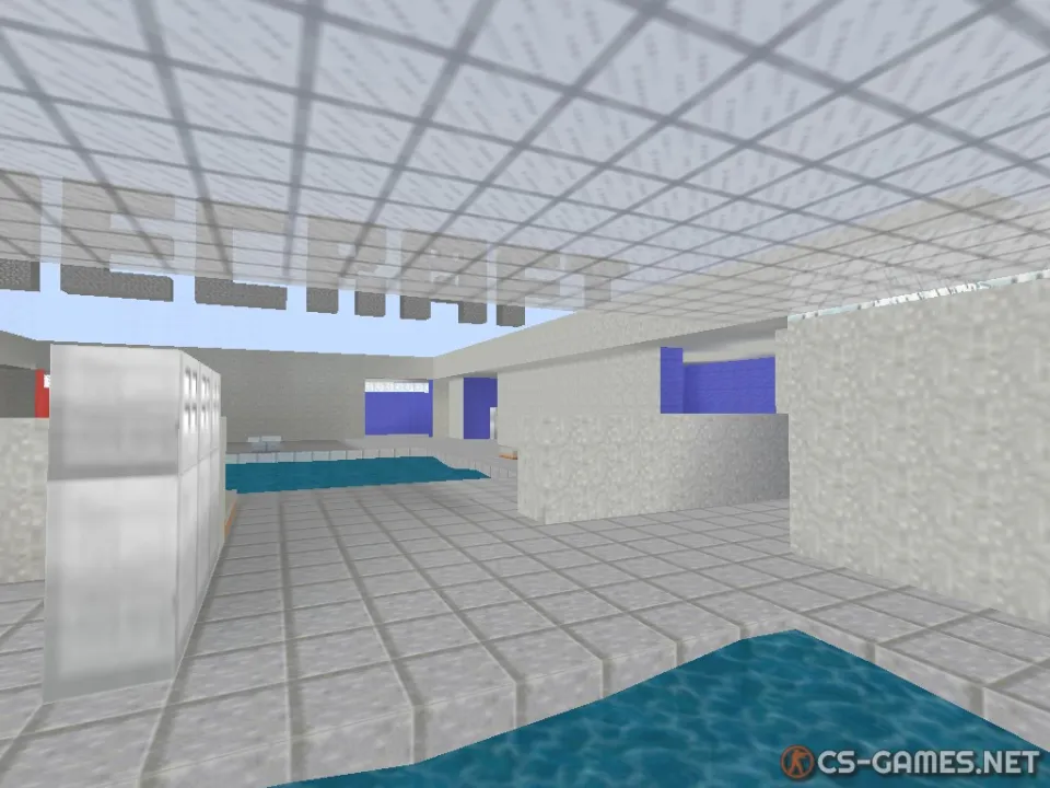 Карта fy_pool_day_minecraft для КС 1.6