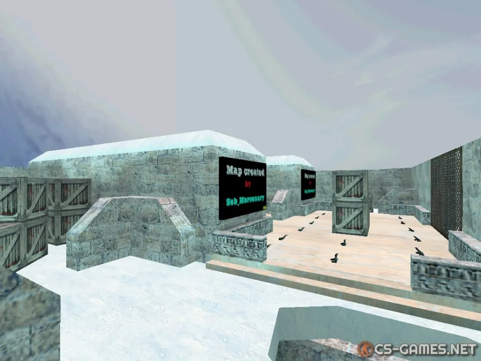 Карта shot_snowy_area для КС 1.6