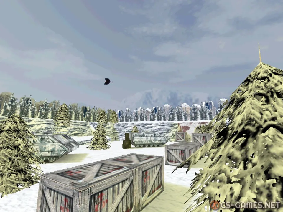 Карта gg_js_snowbattle для КС 1.6