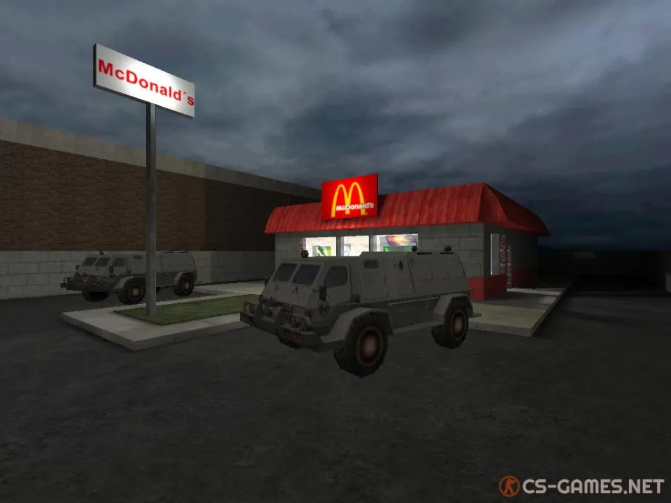 Карта de_mcdonalds_source для CS 1.6