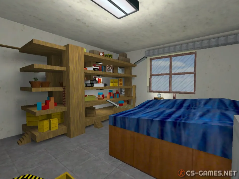 Карта de_rats_bedroom для Counter-Strike 1.6