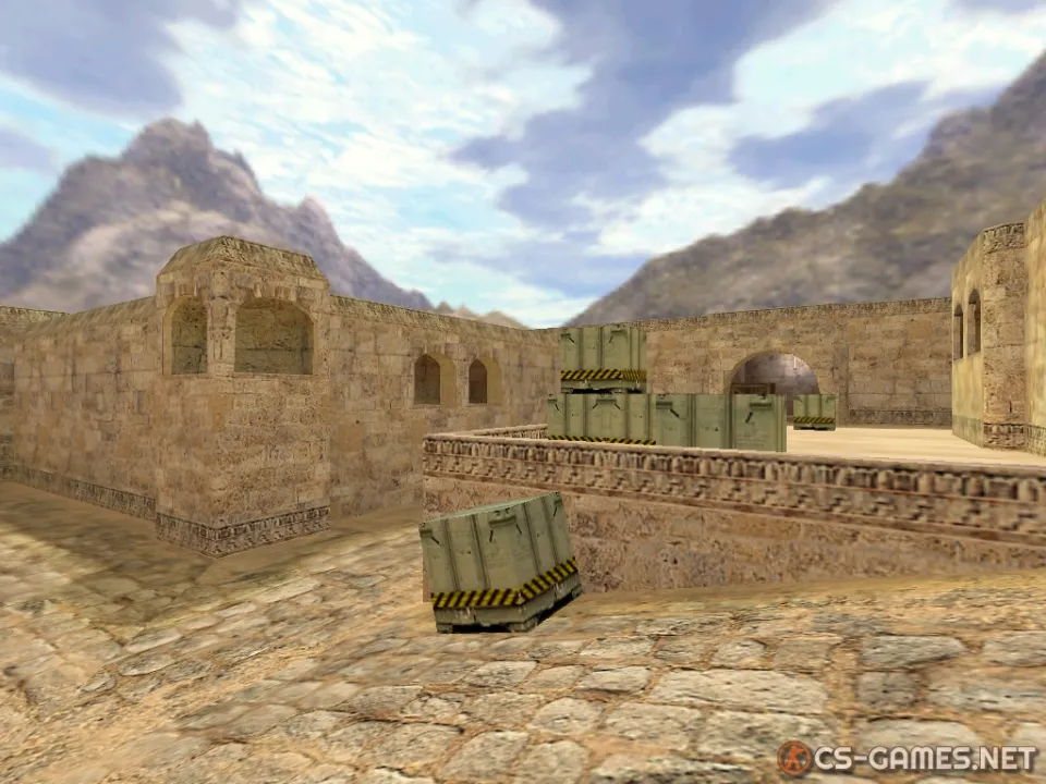 Карта de_dust2_2x2_covid19 для CS 1.6