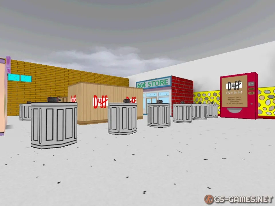 Карта shot_simpsons для Counter-Strike 1.6