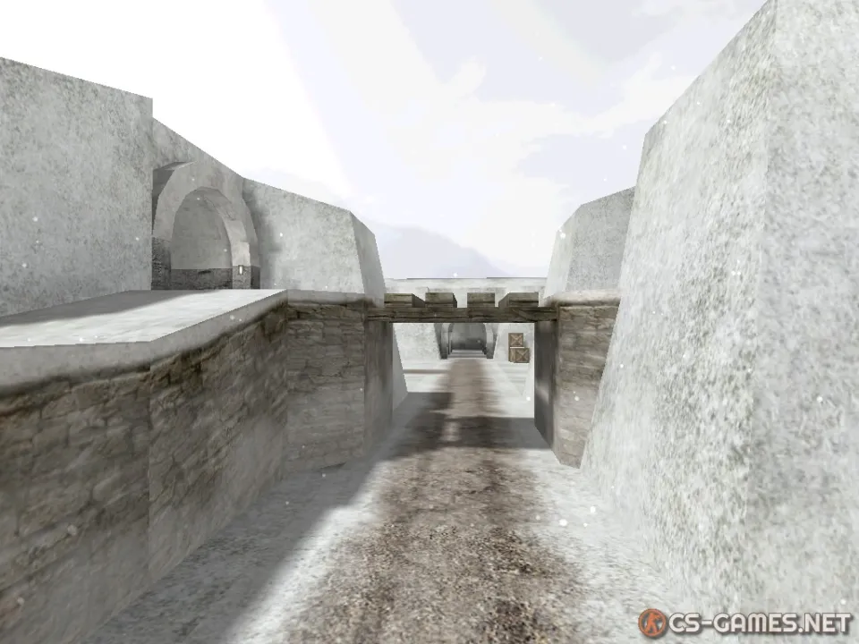 Карта «de_winter» для CS 1.6
