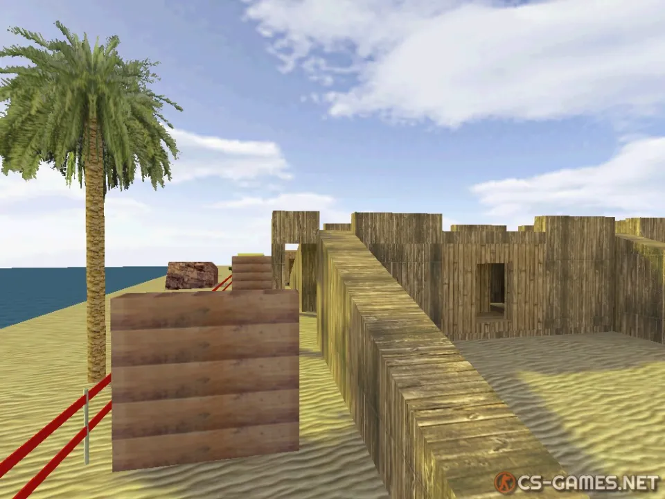 Карта gg_beachparty_r2 для Counter-Strike 1.6
