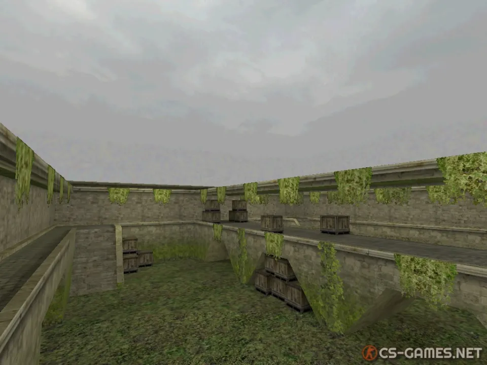 Карта gg_cropp_rain для КС 1.6