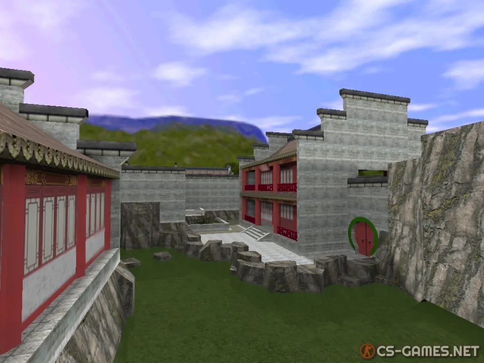 Карта de_bamboo для Counter-Strike 1.6