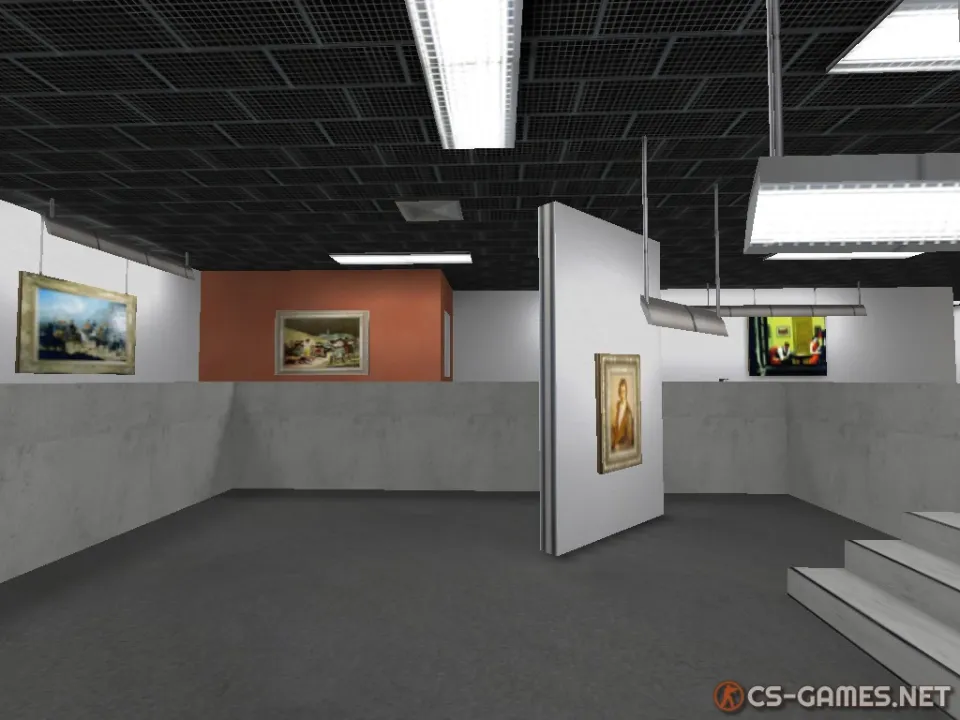 Карта de_artmuseum для Counter-Strike 1.6
