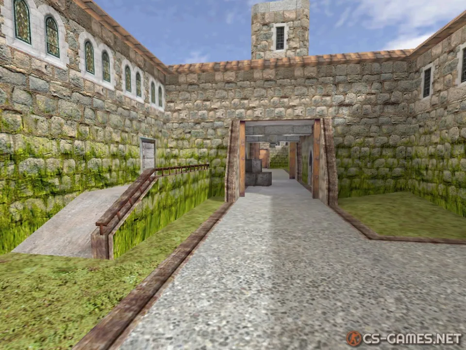 Карта de_caste для CS 1.6