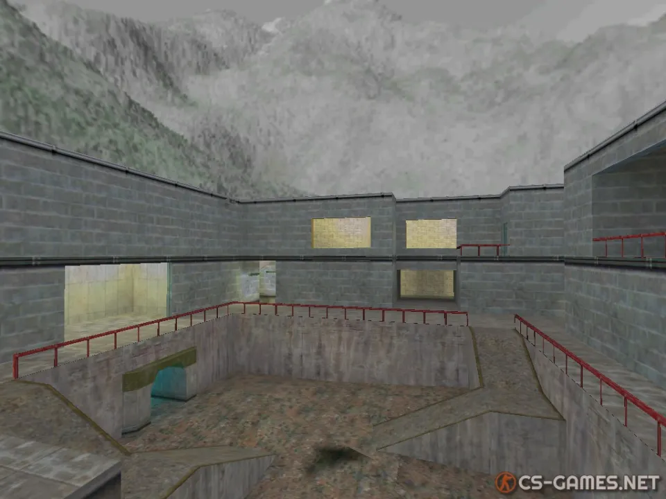 Карта de_crossfire для КС 1.6