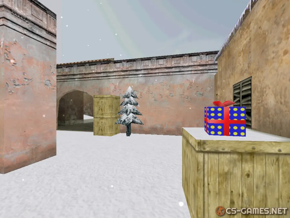 Карта de_gratte_xmas для КС 1.6