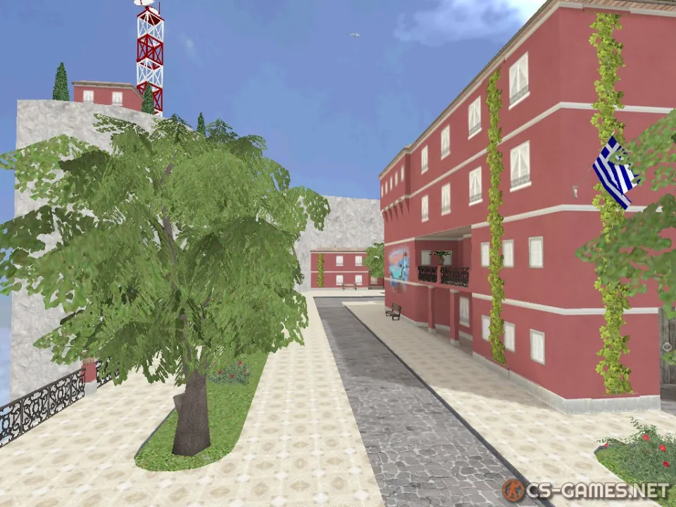 Карта de_greece_nuke_b3 для КС 1.6