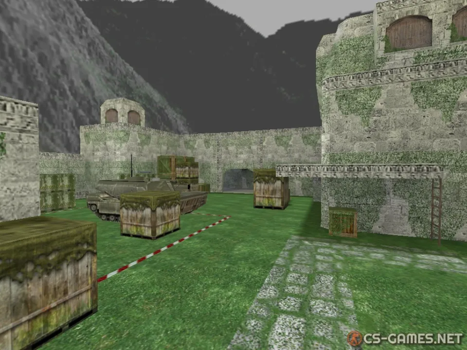 Карта de_junglecache для КС 1.6