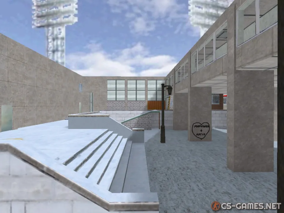 Карта de_modern для CS 1.6